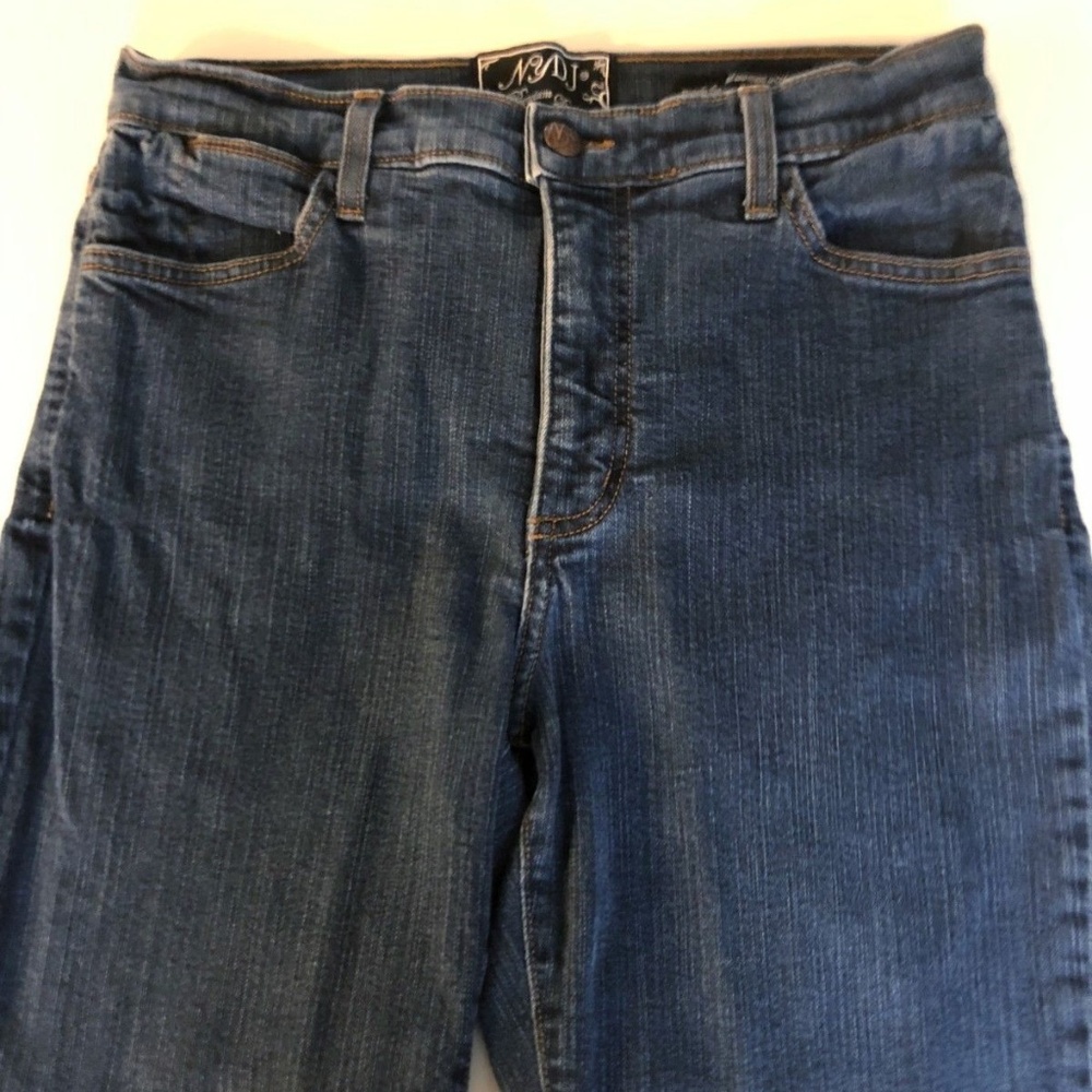 NYDJ Jeans Size 10P Bootcut Dark Wash Blue
